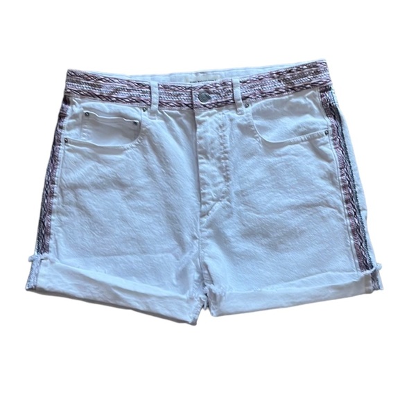Isabel Marant Eloise denim shorts size 38EUembroidered
